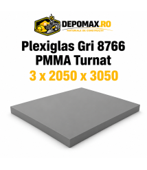 Plexiglas Gri 8766 PMMA turnat 3 x 2050 x 3050 mm